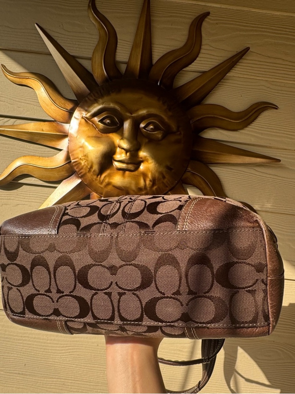 Coach Hampton signature tote bag - Picture 4 of 7